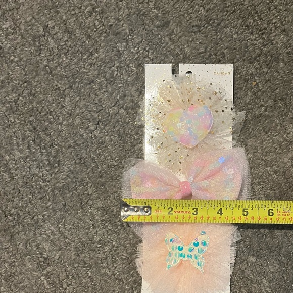 3 piece baby girl hair bows - Picture 4 of 4